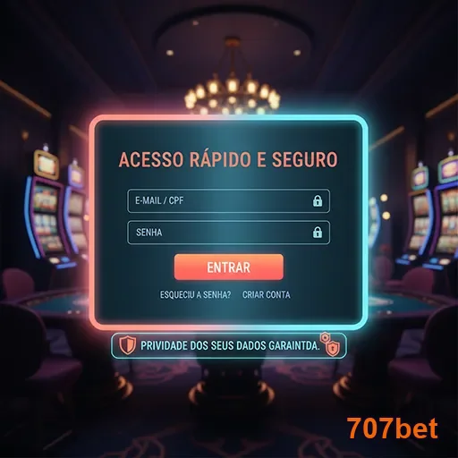 Aposte com Confiança e Segurança na 707bet